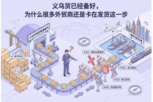 义乌货已经备好,为什么很多外贸商还是卡在发货这一步