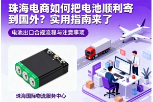 珠海电商如何把电池顺利寄到国外？实用指南来了