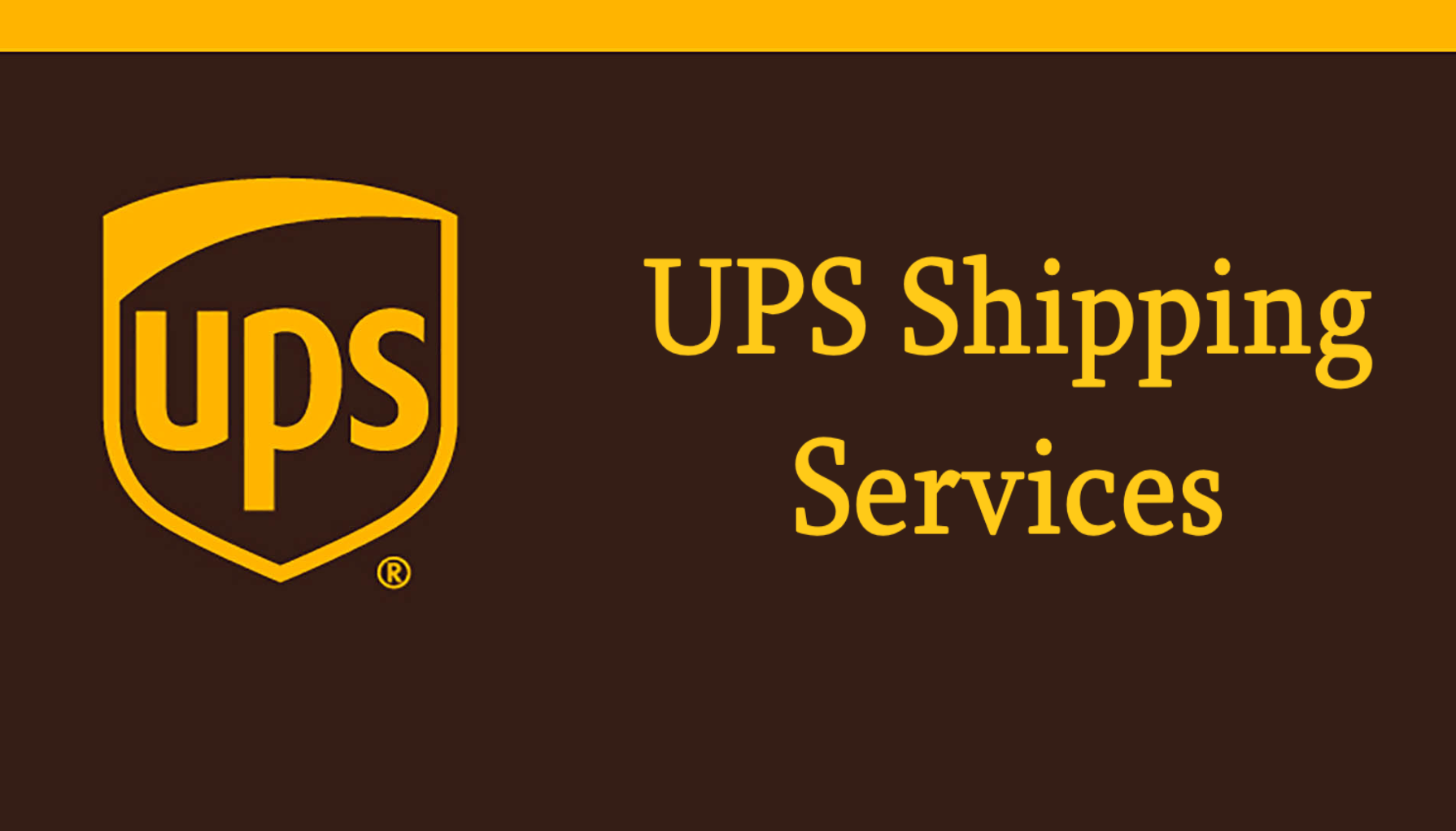 UPS快递