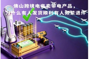 佛山跨境电商卖带电产品,为什么有人发货顺利有人频繁退件