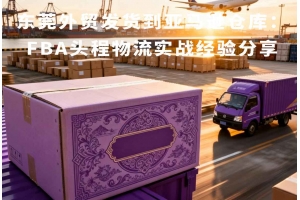 东莞外贸发货到亚马逊仓库:FBA头程物流实战经验分享