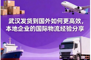 武汉发货到国外如何更高效,本地企业的国际物流经验分享